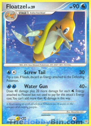 0026 Floatzel Rare Diamond and Pearl