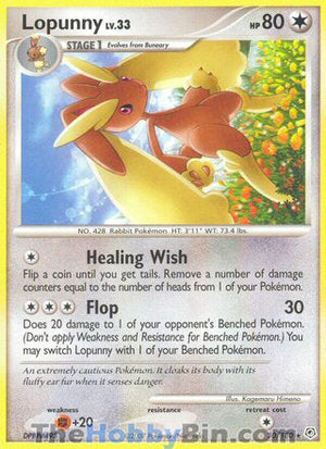 0030 Lopunny Rare Diamond and Pearl
