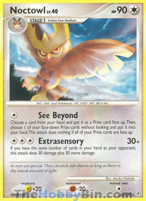 0034 Noctowl Rare Diamond and Pearl