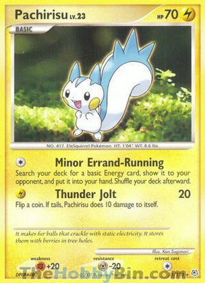 0035 Pachirisu Rare Diamond and Pearl