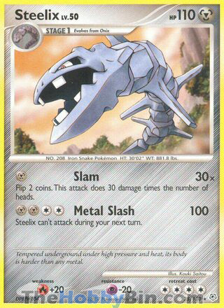 Steelix Diamond & Pearl Rare #38/130