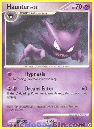 Haunter #50/130 Uncommon - Diamond & Pearl Pokemon card