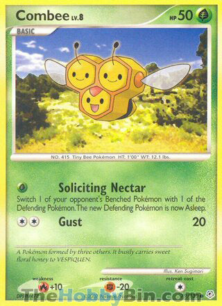 Combee #79/130 Common - Diamond & Pearl Pokemon card