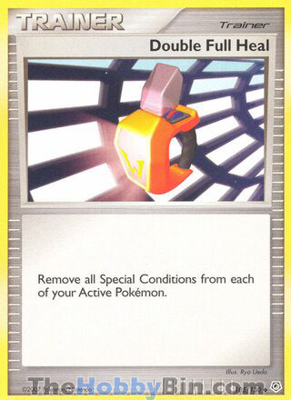 Double Full Heal #105/130 Uncommon - Diamond & Pearl Pokemon card