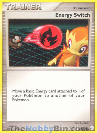 Energy Switch #107/130 Uncommon - Diamond & Pearl Pokemon card