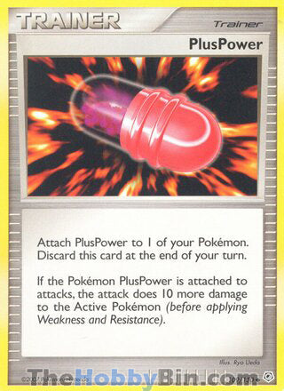 PlusPower #109/130 Uncommon - Diamond & Pearl Pokemon card