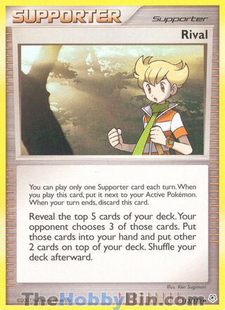 Rival #113/130 Uncommon - Diamond & Pearl Pokemon card