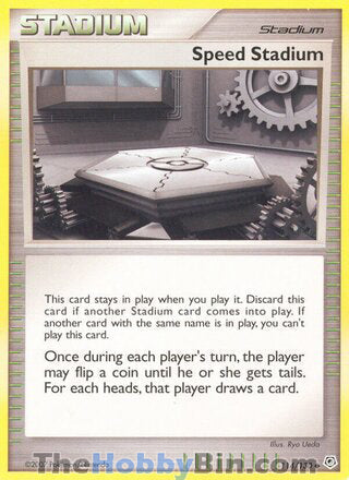 Speed Stadium #114/130 Uncommon - Diamond & Pearl Pokemon card