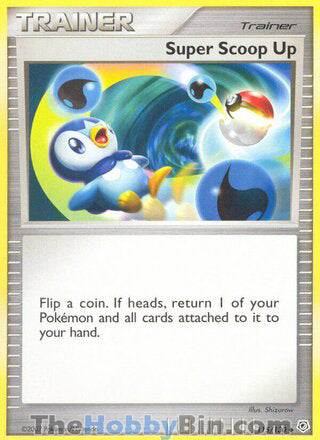Super Scoop Up #115/130 Uncommon - Diamond & Pearl Pokemon card
