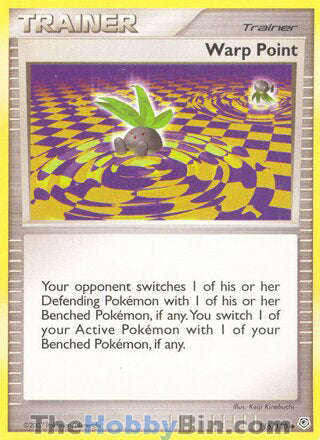 Warp Point #116/130 Uncommon - Diamond & Pearl Pokemon card