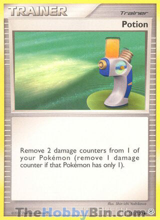 Potion #118/130 Common - Diamond & Pearl Pokemon card