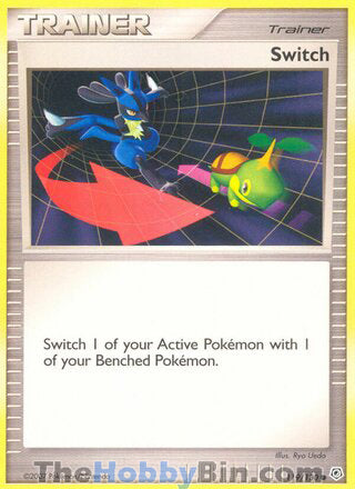 Switch #119/130 Common - Diamond & Pearl Pokemon card