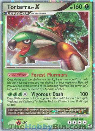 Torterra LV.X Diamond & Pearl Ultra Rare #122/130