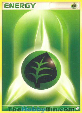 Grass Energy #123/130 Common - Diamond & Pearl Pokemon card