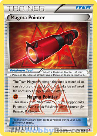 Magma Pointer Double Crisis Uncommon #24/34