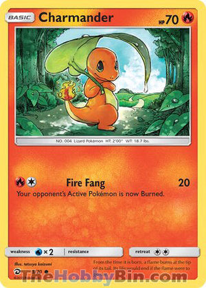 0001 Charmander Common Dragon Majesty