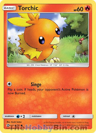 Torchic Dragon Majesty Common #4/70