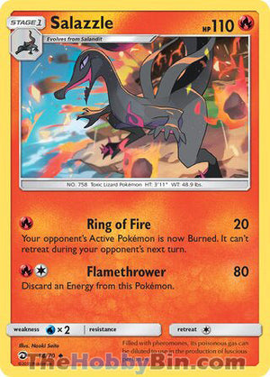0014 Salazzle Uncommon Dragon Majesty