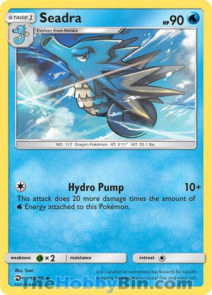0017 Seadra Uncommon Dragon Majesty