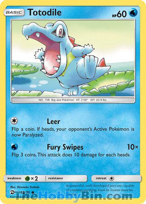 0022 Totodile Common Dragon Majesty