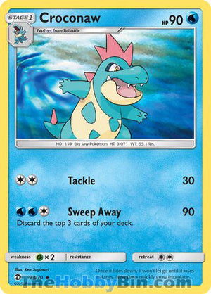 0023 Croconaw Uncommon Dragon Majesty