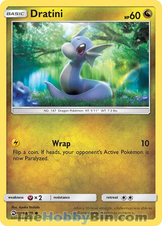 Dratini Dragon Majesty Common #34/70