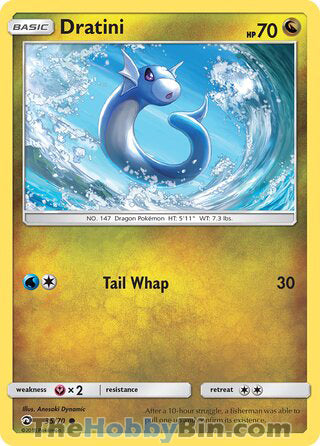 Dratini Dragon Majesty Common #35/70