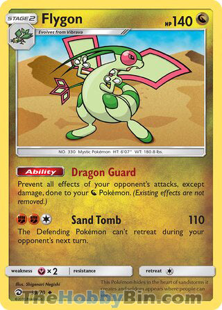 Flygon Dragon Majesty Uncommon #39/70