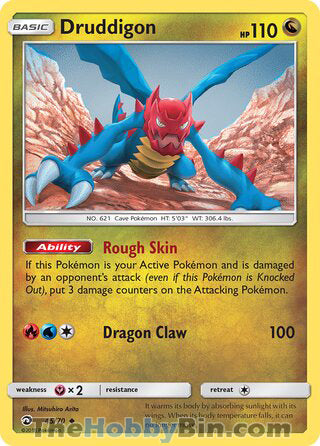 Druddigon Dragon Majesty Uncommon #45/70