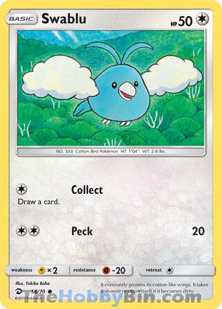 Swablu Dragon Majesty Common #56/70