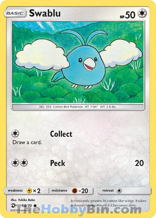 0056 Swablu Common Dragon Majesty