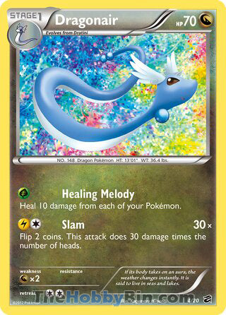 0004 Dragonair Holo Rare Dragon Vault