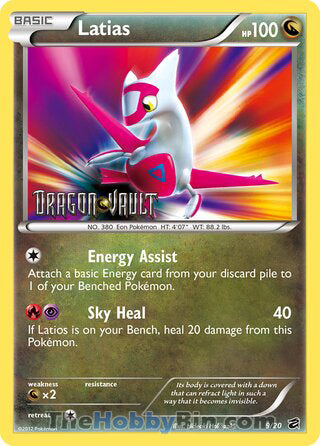 Latias Dragon Vault Holo Rare #9/20