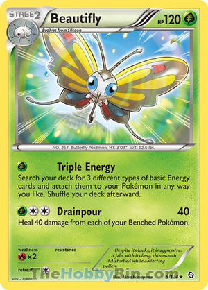 0008 Beautifly Rare Dragons Exalted