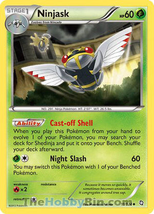 0011 Ninjask Uncommon Dragons Exalted