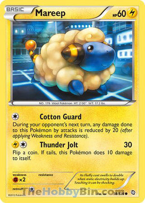 0038 Mareep Common Dragons Exalted