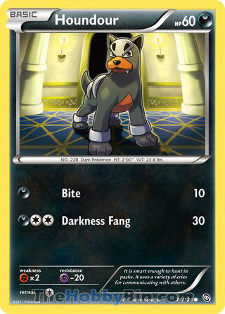 0074 Houndour Common Dragons Exalted