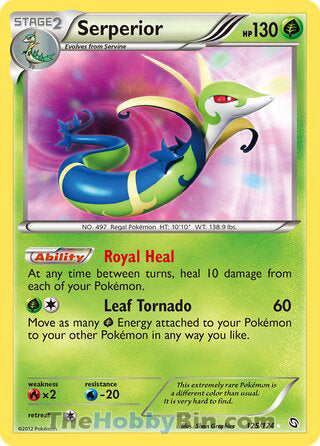 Serperior Dragons Exalted Secret Rare #125/124