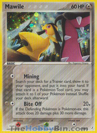 Mawile EX Crystal Guardians Holo Rare #9/100