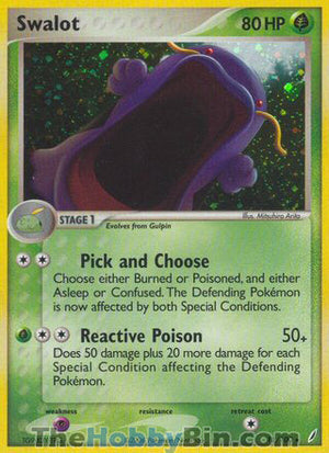 0011 Swalot Holo Rare Crystal Guardians