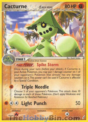 0015 Cacturne Rare Crystal Guardians