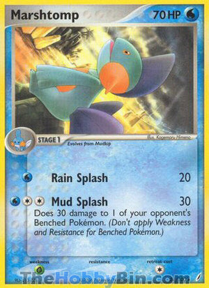 0024 Marshtomp Rare Crystal Guardians