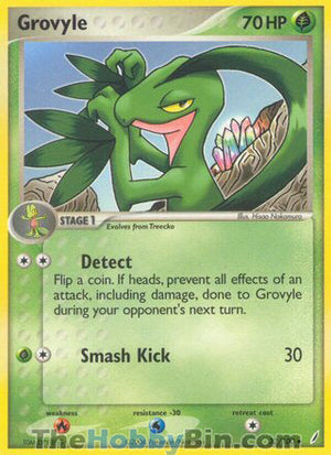 0032 Grovyle Uncommon Crystal Guardians