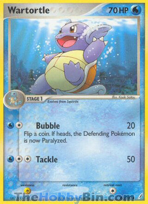 0042 Wartortle Uncommon Crystal Guardians