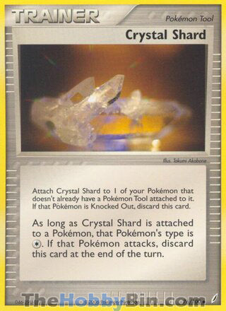 Crystal Shard #76/100 Uncommon - EX Crystal Guardians Pokemon card