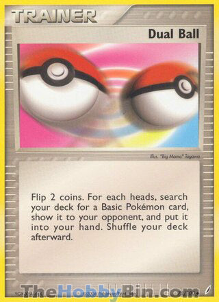 Dual Ball #78/100 Uncommon - EX Crystal Guardians Pokemon card