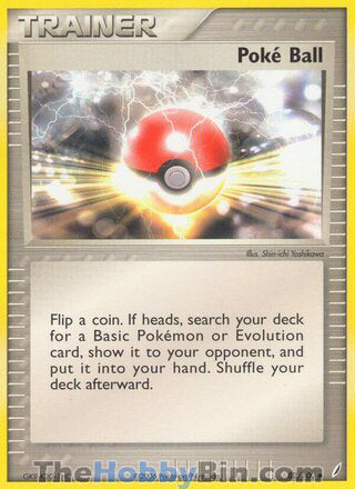 Poke Ball #82/100 Uncommon - EX Crystal Guardians Pokemon card
