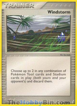 Windstorm #85/100 Uncommon - EX Crystal Guardians Pokemon card