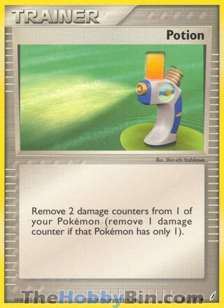 Potion #87/100 Common - EX Crystal Guardians Pokemon card