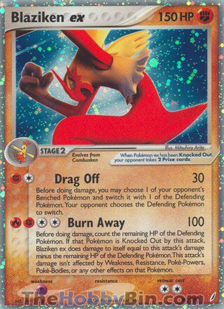 Blaziken ex EX Crystal Guardians Ultra Rare #90/100